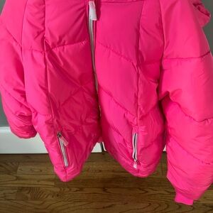 Jacadi Vibrant Pink Puffer Jacket